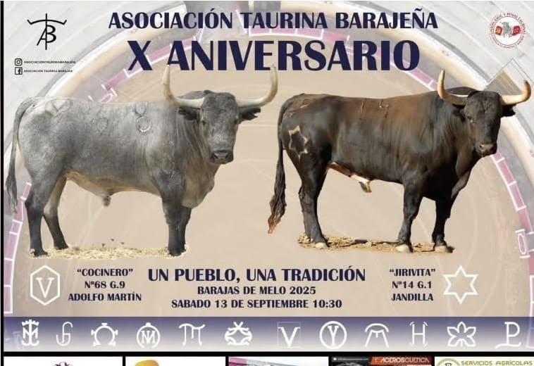 TOROS BARAJENA 13 SEPTIEMBRE 2025