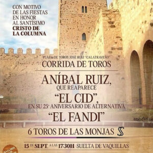 TOROS BOLANOS DE CALATRAVA 12 SEPTIEMBRE 2025