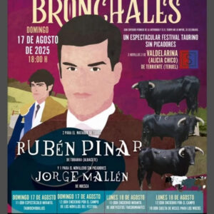 TOROS BONCHALES 17 AGOSTO 2025