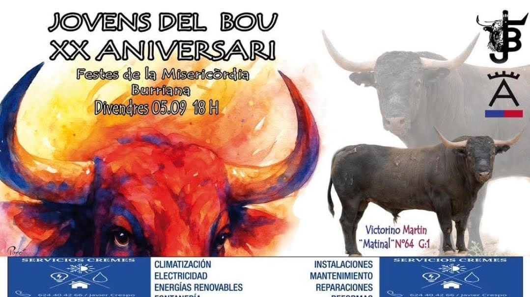 TOROS BORRIANA 5 SEPTIEMBRE 2025