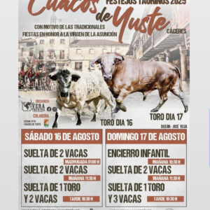 TOROS CASCO DE YUSTE 16 Y 17 DE AGOSTO 2025