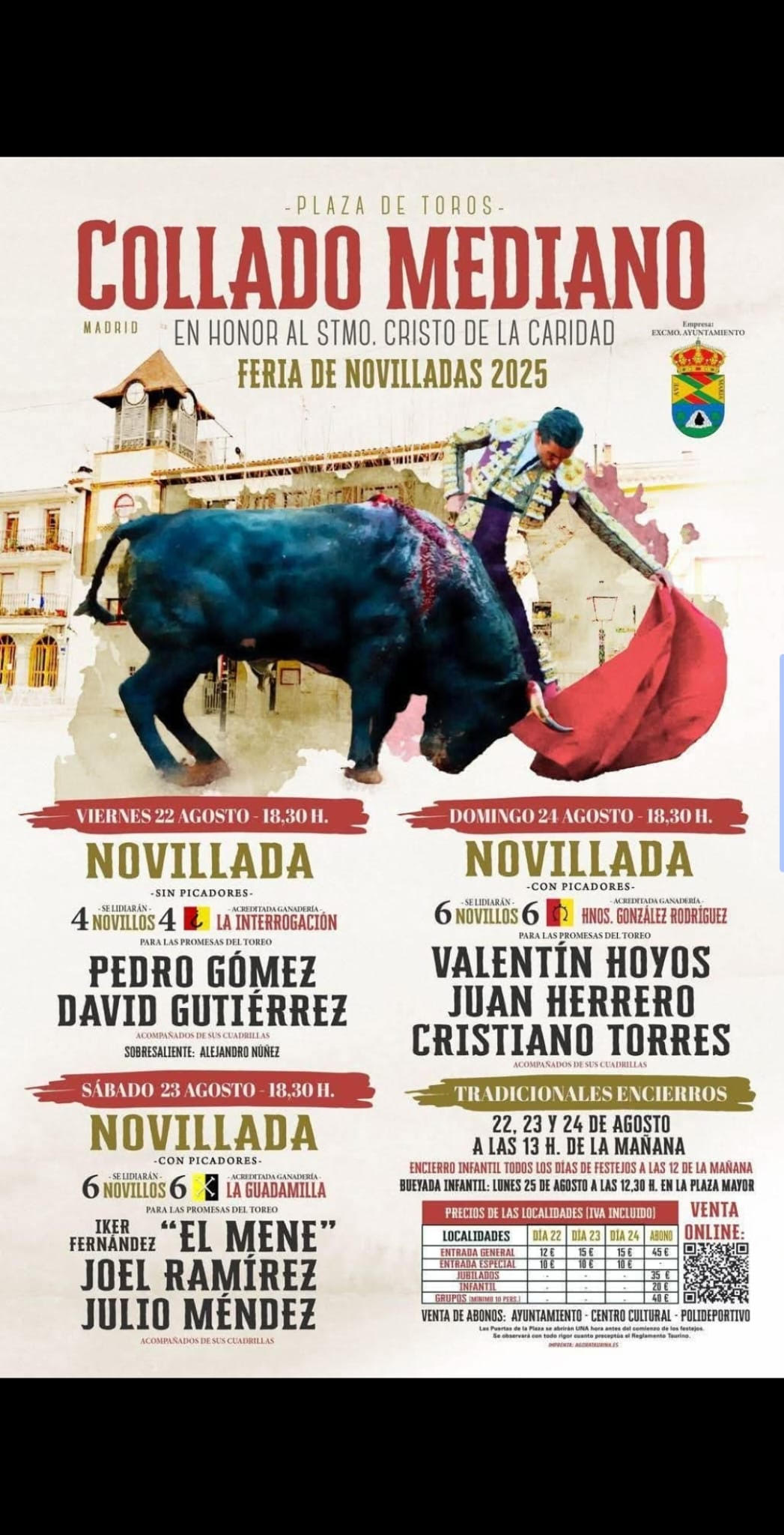 TOROS COLLADO DE MEDINA 21 Y 22 AGOSTO 2025"