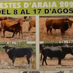 TOROS DARAIA DEL 8 AL 17 DE AGOSTO 2025