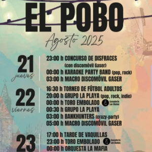 TOROS EL POBO DEL 21 AL 23 AGOTO 2025