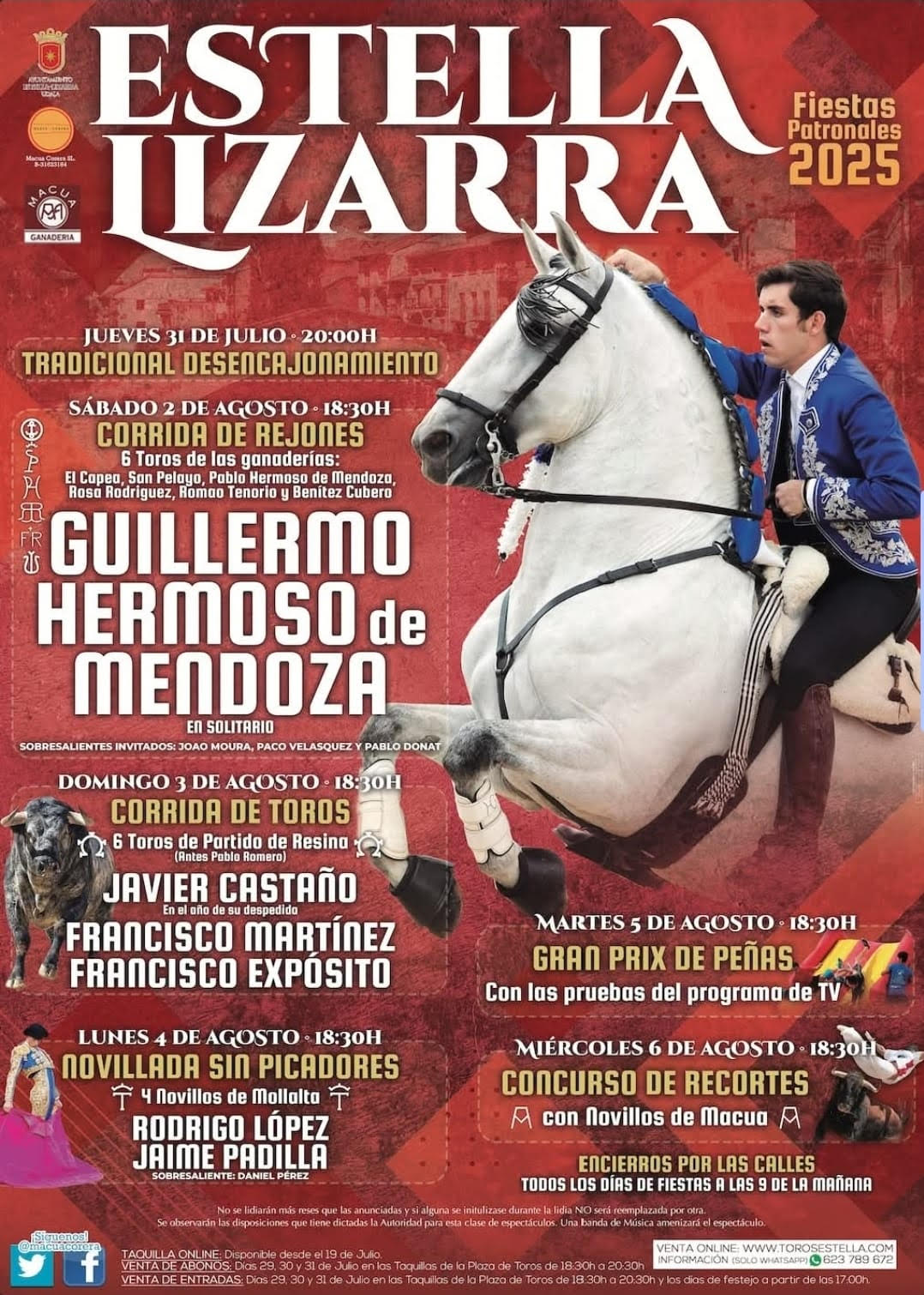 TOROS ESTELLA LIZARRA DEL 5 AL 6 AGOSTO 2025