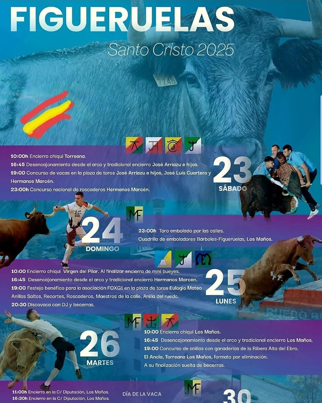 TOROS FIGUERUELAS DEL 24 AL 26 DE AGOSTO 2025