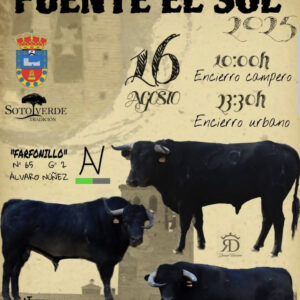 TOROS FUENTE EL SOL 16 AGOSTO 2025