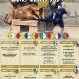 TOROS LALDEA DEL 8 AL 16 DE AGOSTO 2025