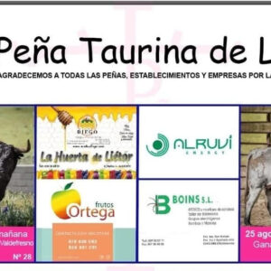 TOROS LIÉTOR 24 AGOSTO 2025"