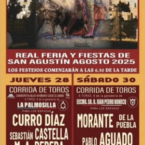 TOROS LINARES 30 AGOSTO 2025