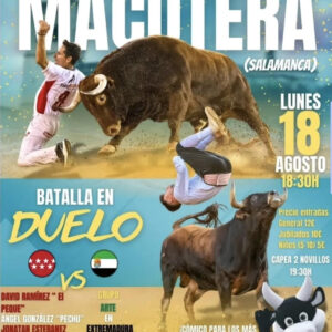 TOROS MACOTERA 18 AGOSTIO 2025