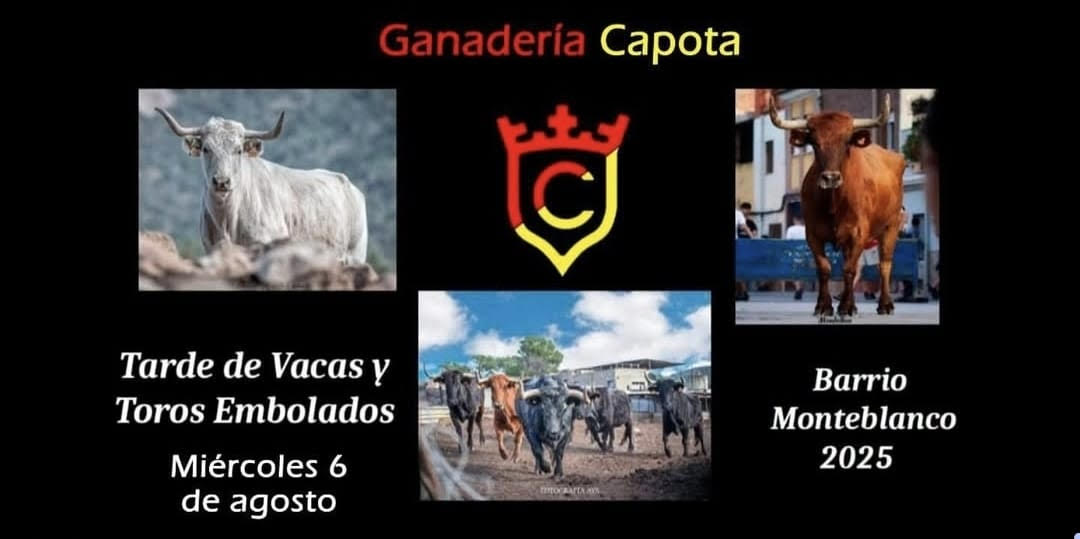 TOROS MONTEBLANCO 6 AGOSTO 2025