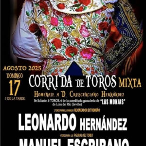 TOROS MONTEHERMOSO 17 AGOSTO 2025