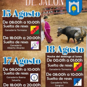 TOROS MORATA DE JALÓN DEL 15 AL 18 DE AGOSTO 2025