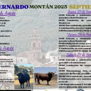 TOROS MOTAN DEL 22 Y 23 AGOSTO 2025