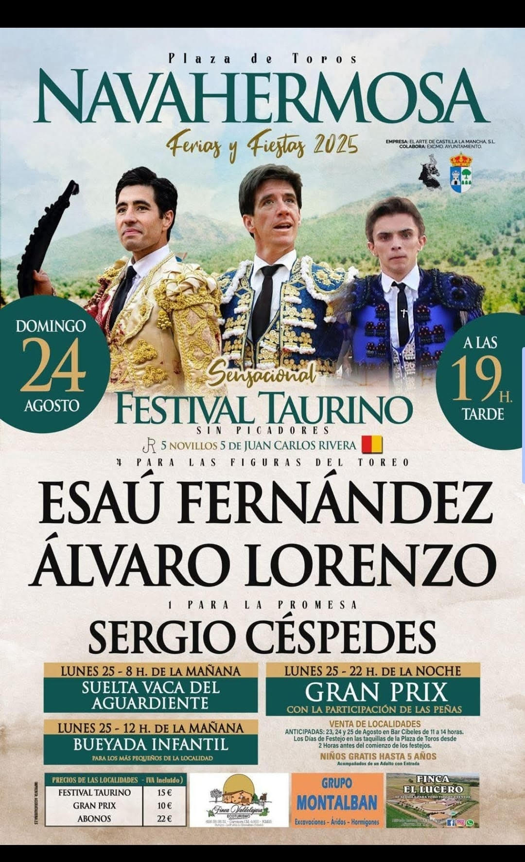 "TOROS NAVAHERMOSA 24 AGOSTO 2025"