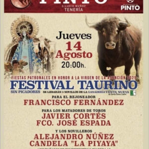 TOROS PINTO 14 AGOSTO 2025
