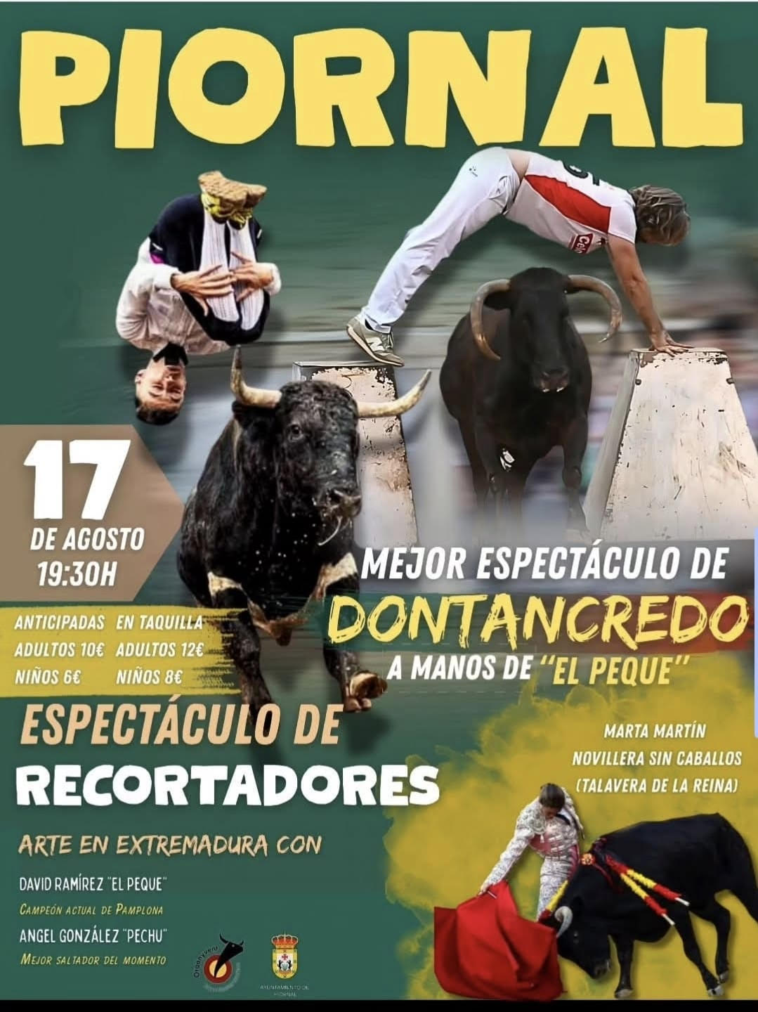 TOROS PIORNAL 17 AGOSTO 2025