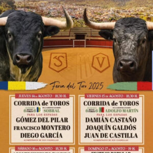 "TOROS PLAZA DE TOROS CENICIENTOS DEL 14 AL 17 DE AGOSTO 2025"