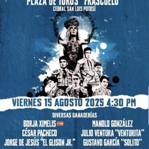 TOROS PLAZA DE TOROS FRASCUELO 15 AGOSTO 2025"
