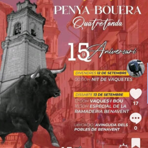 TOROS QUATRETONDA 12 Y 13 SEPTIEMBRE 2025
