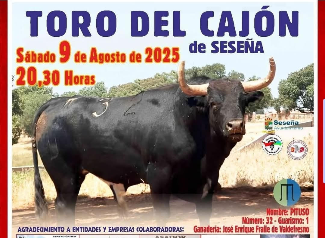 TOROS SESEÑA 9 AGOSTO 2025