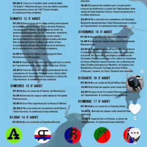 TOROS TURIS DEL 11 AL 17 DE AGOSTO 2025