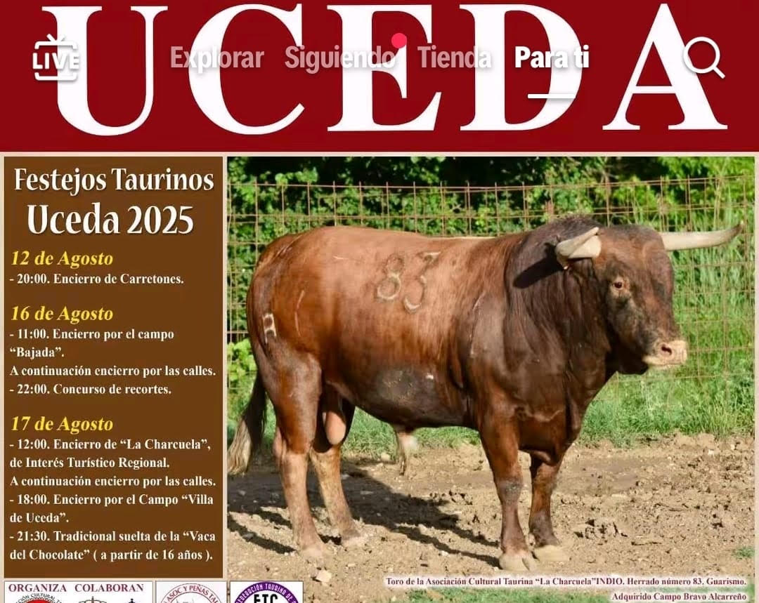 TOROS UCEDA 16 Y 17 AGOSTO 2025