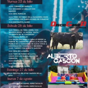 TOROS VALDECUENCA 24 AL 27 DE AGOSTO 2025
