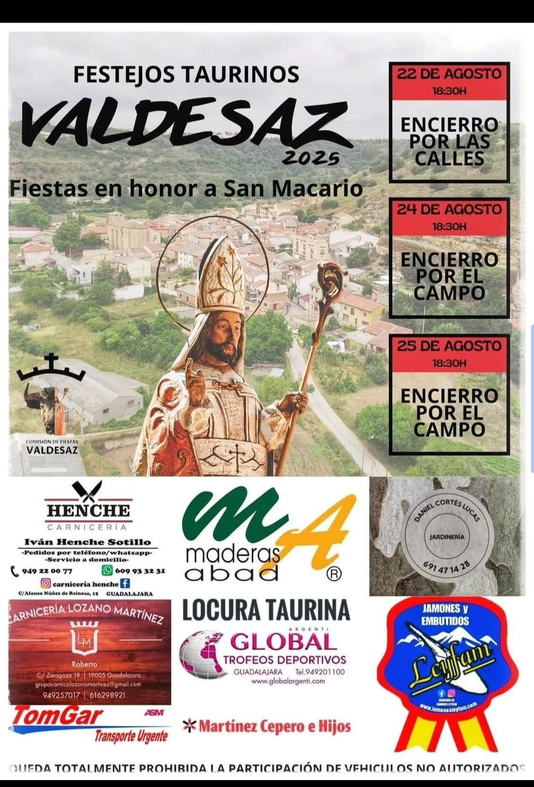 TOROS VALDESAZ DEL 22 AL 25 DE AGOSTO 2025