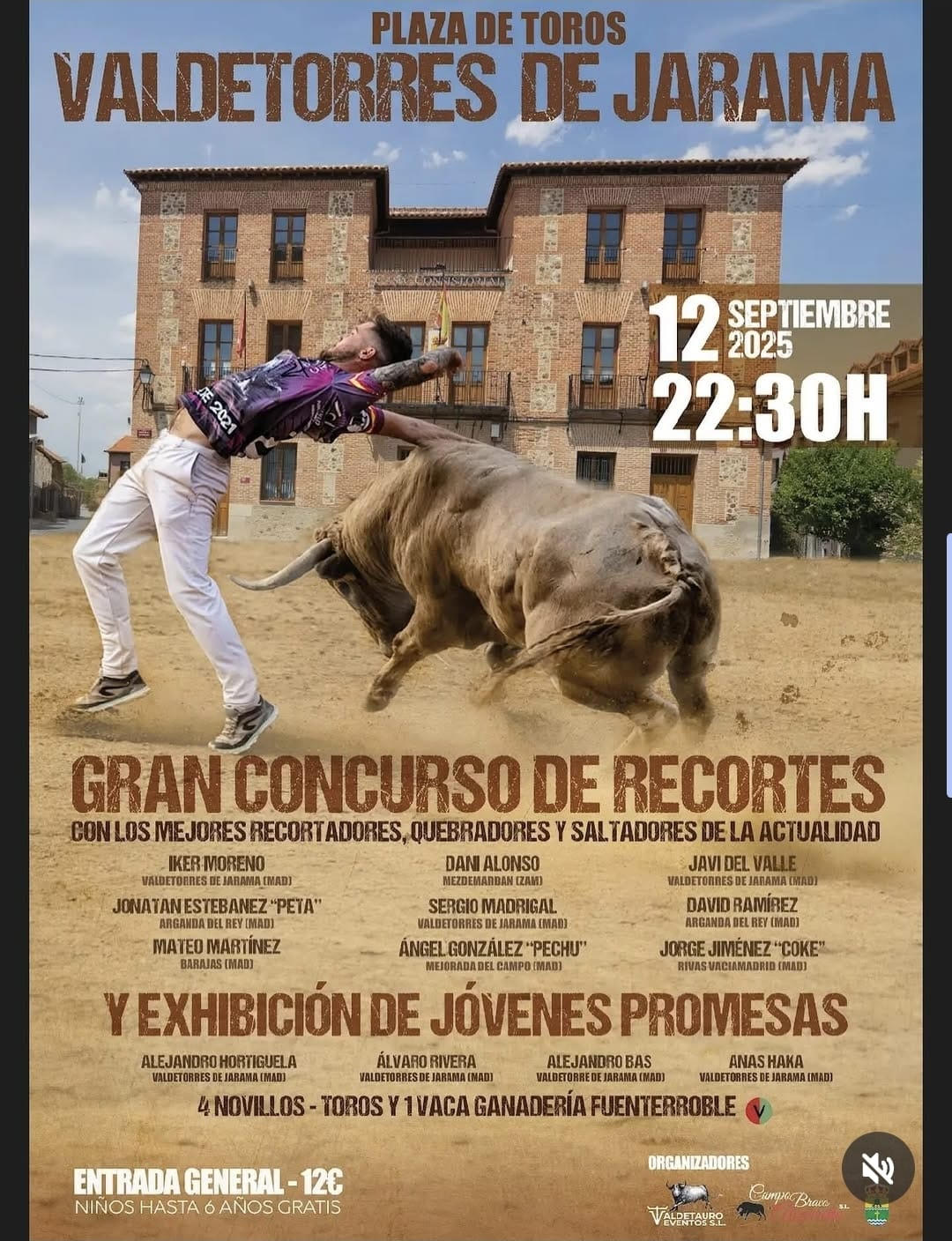 TOROS VALDETOREES DE JARAMA 12 SEPTIEMBRE 2025