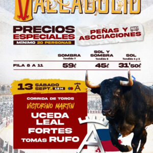 TOROS VALLADOLID 13 SEPTIEMBRE 2025