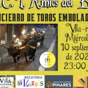 TOROS VILA REAL 10 SEPTIEMBRE 2025