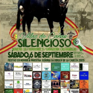 TOROS VILLAR DE CANAS 6 SEPTIEMBRE 2025