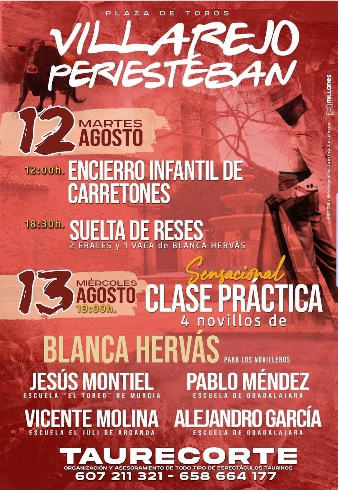TOROS VILLAREJO 12 AGOSTO 2025