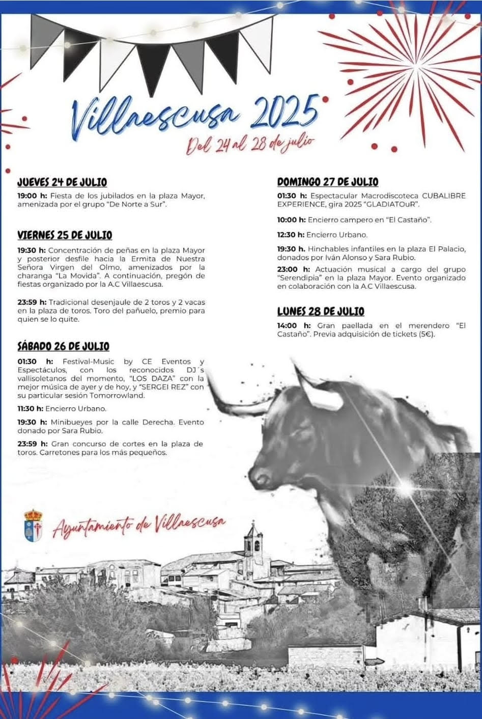 TOROS VILLUSCAS DEL 24 AL 28 DE AGOSTO 2025