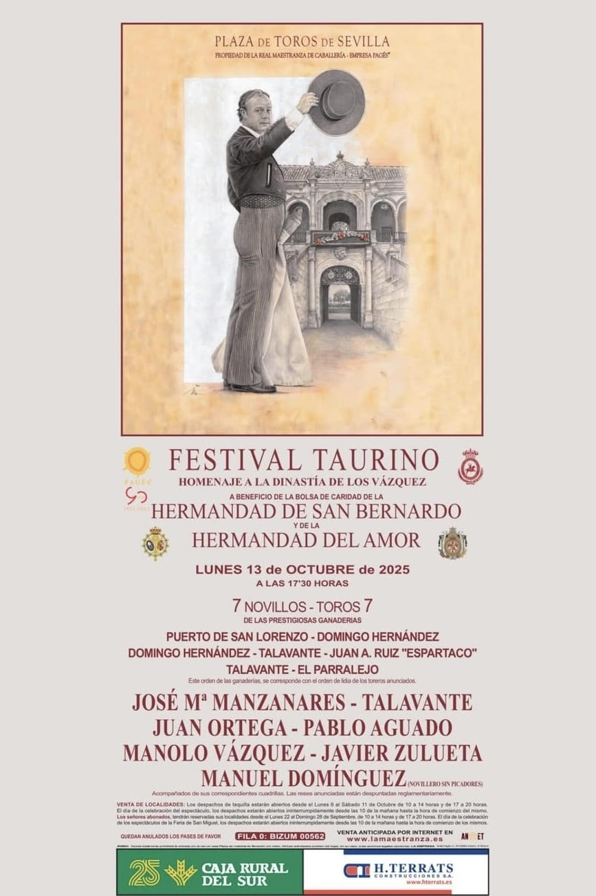 TOROS SEVILLA 13 OCTUBRE 2025