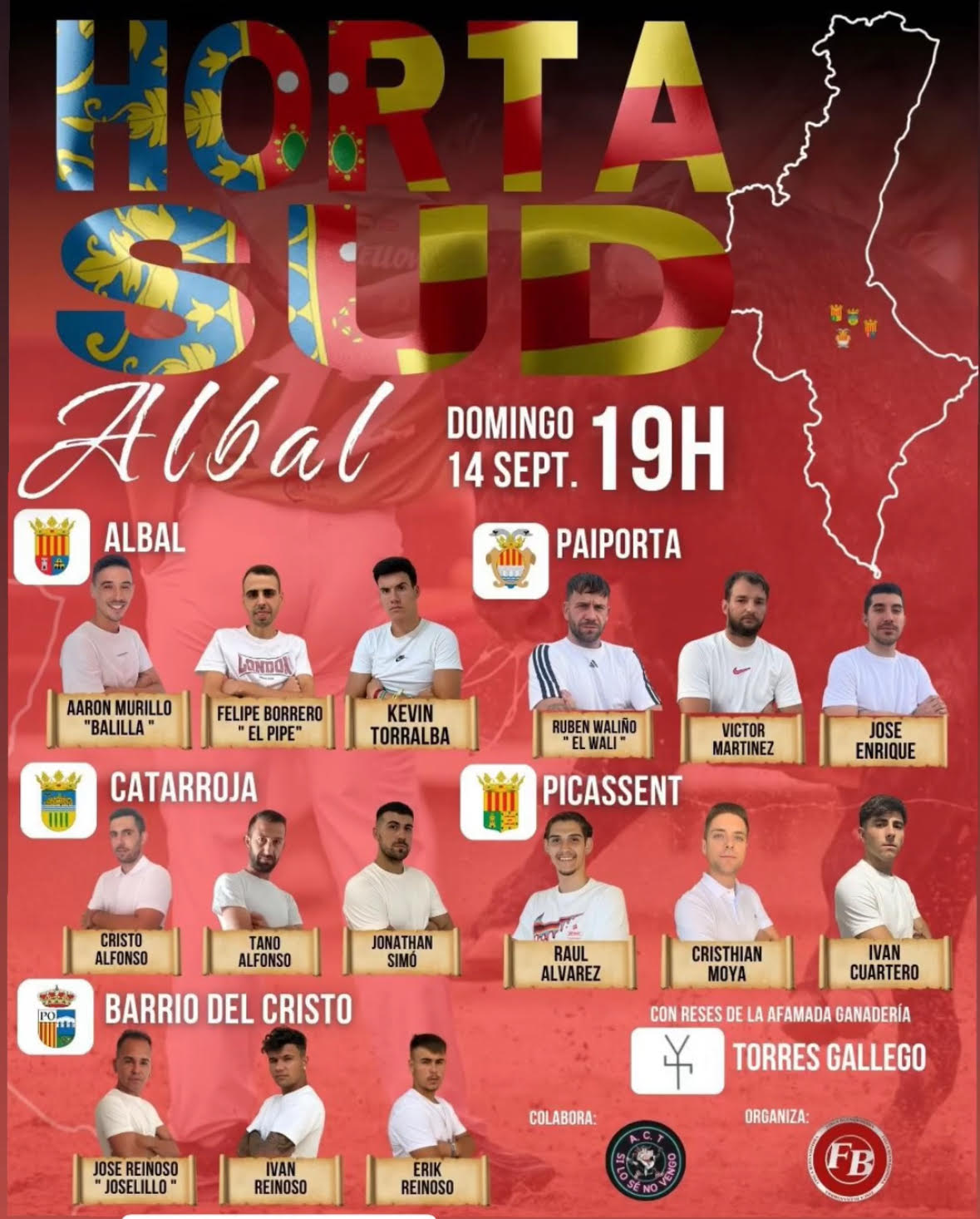 TOROS ALBAL 14 SEPTIEMBRE 2025