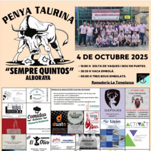 Toros Alboraia 4 Octubre 2025