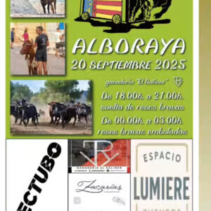 TOROS ALBORAYA 20 SEPTIEMBRE 2025