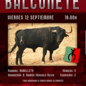 TOROS BALCONETE 12 SEPTIEMBRE 2025
