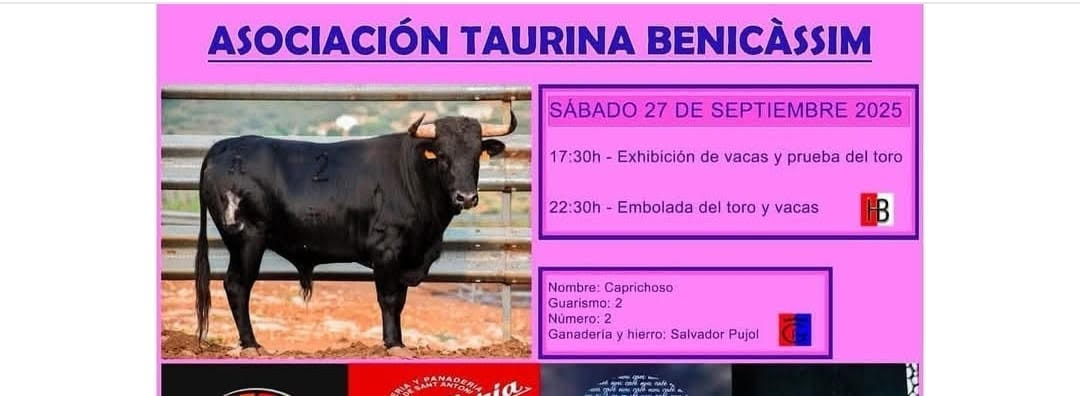 TOROS BENICASSIN 27 SEPTIEMBRE 2025