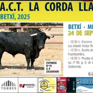 TOROS BETXI 24 SEPTIEMBRE 2025