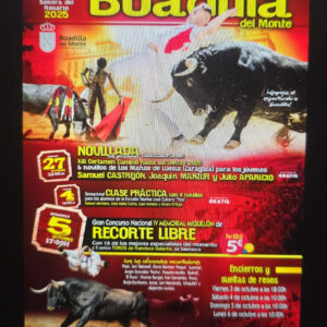 TOROS BOADILLA DEL MONTE 4 Y 5 DE OCTUBRE 2025