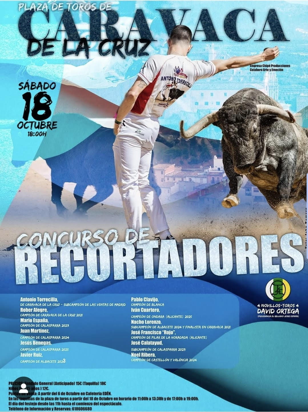 TOROS CARAVACA DE LA CRUZ 18 OCTUBRE 2025