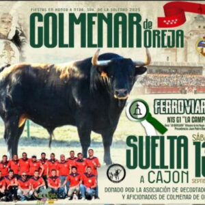 TOROS COLMENAR DE OREJA 13 SEPTIEMBRE 2025