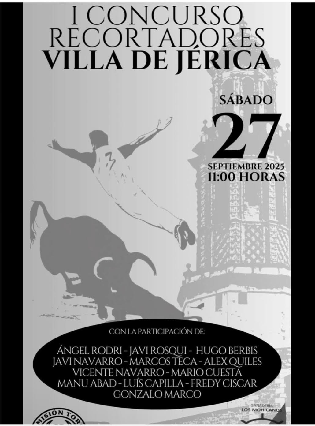 Toros Concurso Jérica 27 Septiembre 2025