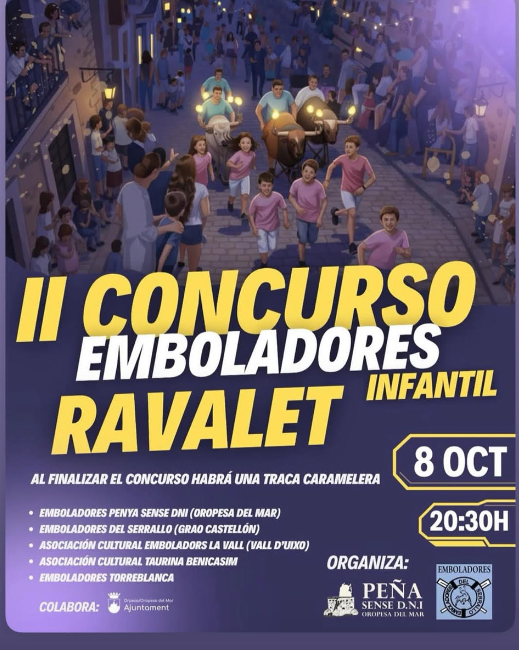 TOROS II CONCURSO OROPESA DEL MAR 8 OCTUBRE 2025