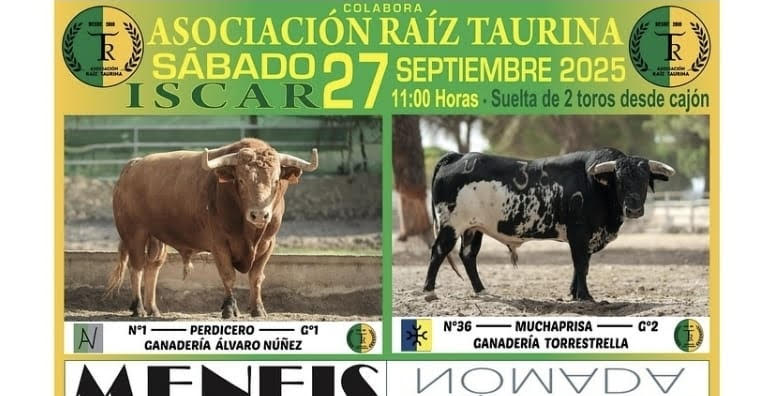 TOROS ISCAR 27 SEPTIEMBRE 2025