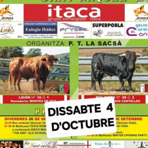 TOROS LA SACSA 4 DE OCTUBRE 2025